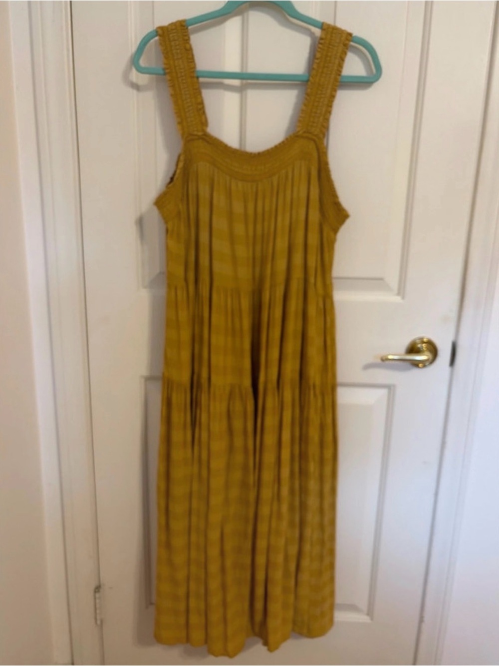 Old Navy Sleevesless Dress Mustard XL